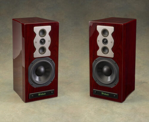 McIntosh XR50 Speaker Pair Red Walnut