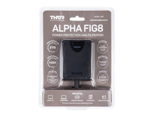 Thor A1T Alpha Figure 8 In-line Surge Protected Single Power Outlet