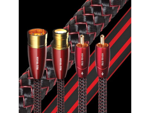 AudioQuest Red River Analog-Audio Interconnect Cable Rivers & Elements Series