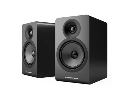Acoustic Energy AE100.2 Bookshelf Speaker Pair Satin Black