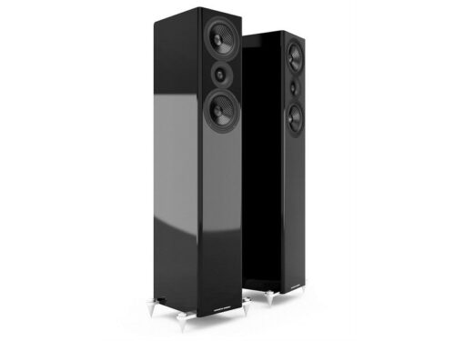 Acoustic Energy AE509 Floorstanding Loudspeaker Pair Piano Black