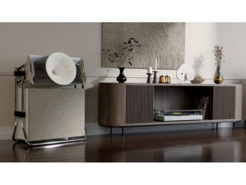 Avantgarde Colibri System Pair White (C2 Loudspeaker & C18 Subwoofer Pair with Stands)