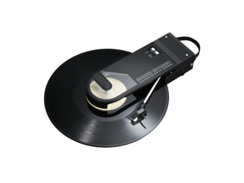 Audio-Technica AT-SB727 SOUND BURGER Portable Bluetooth Turntable Black
