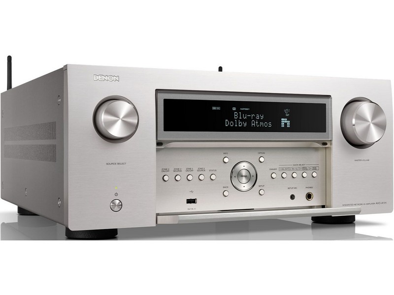 Denon AVC-A1H 8K 15.4 Channel AV Receiver Silver - Image 2