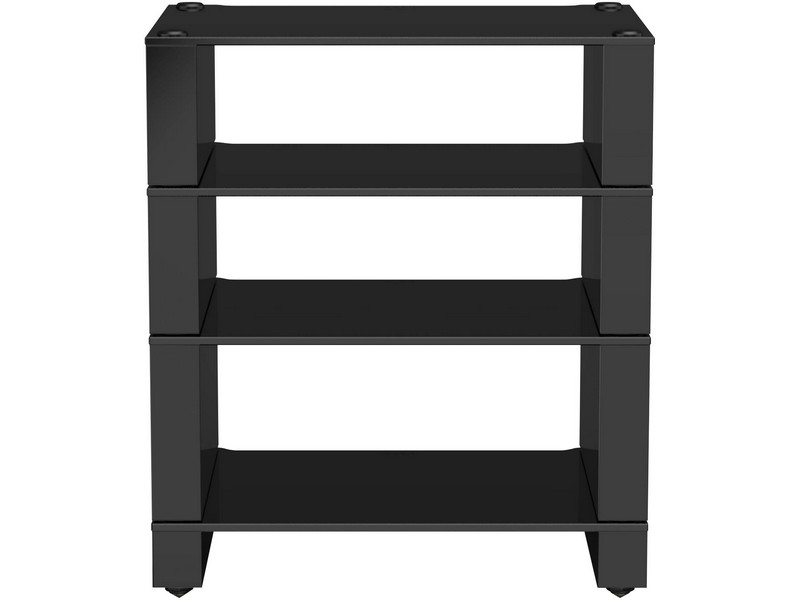Blok Stax 2G 4-shelf Collection Black Glass / High Gloss Black - Image 2