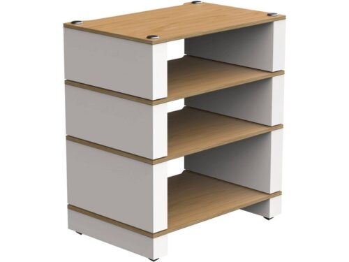 Blok Stax 2G 4-shelf Collection Natural Ash Plywood / Satin White