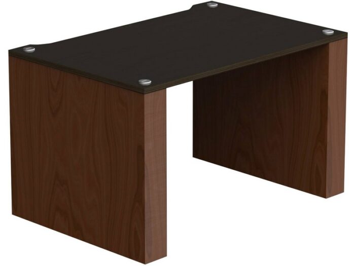 Blok Stax 2G LP Stand Black Laminate Plywood / Natural Walnut