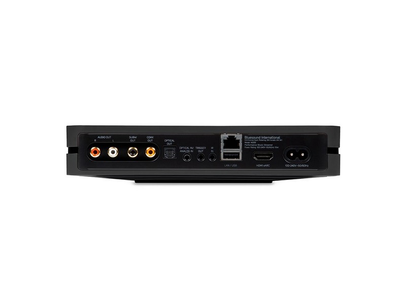 Bluesound Node N132 Wireless Multi-Room Hi-Res Music Streamer Black - Image 4