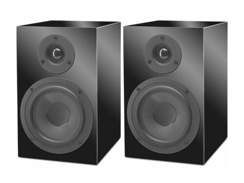 Pro-Ject Speaker Box 5 E Bookshelf Speaker Pair - Piano Black