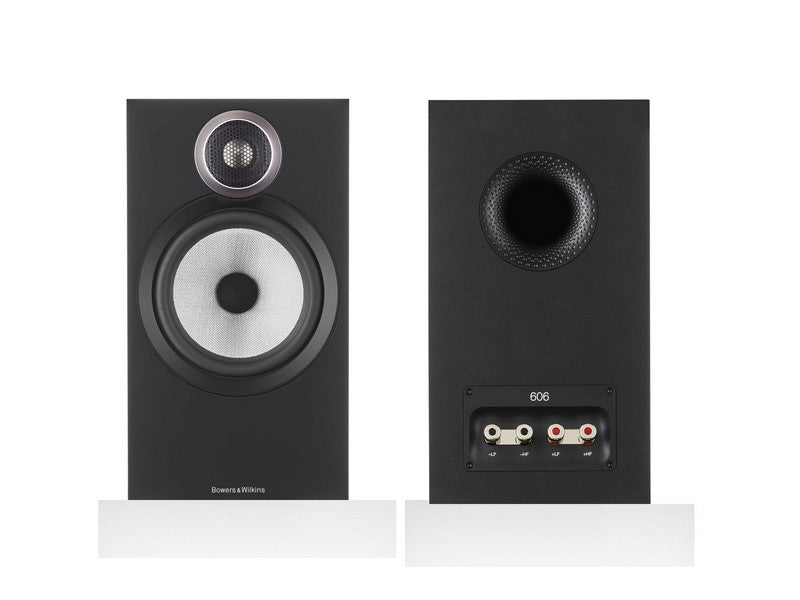 Bowers & Wilkins 606 S3 2-way Bookshelf Speaker Pair Black - Image 3