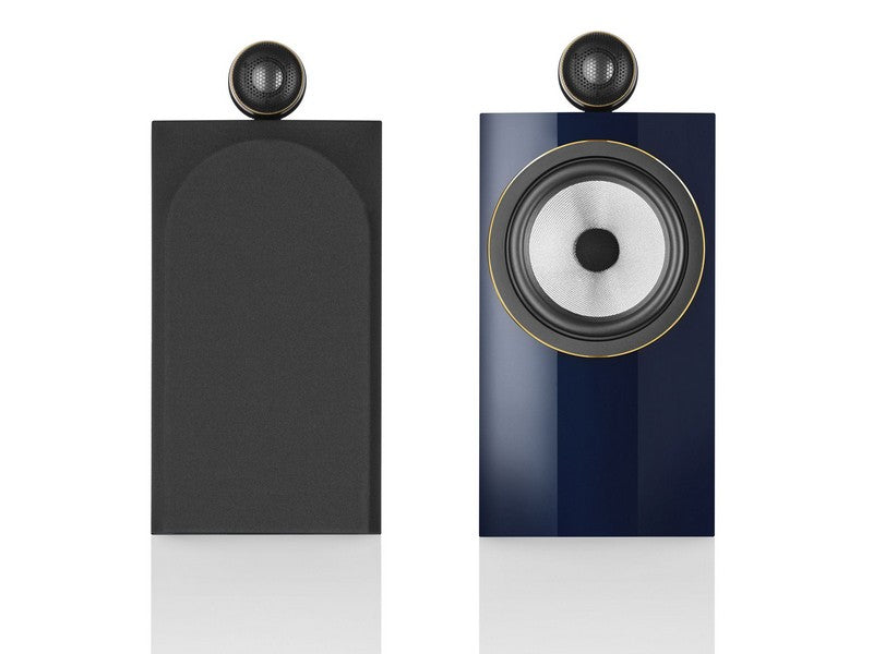 Bowers & Wilkins 705 S3 Signature 3-way Bookshelf Speaker Pair Midnight Blue Metallic - Image 2