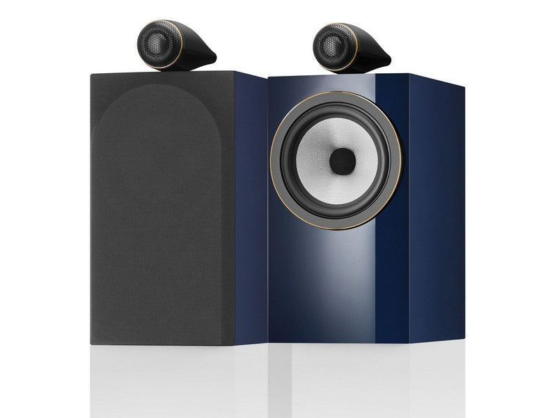 Bowers & Wilkins 705 S3 Signature 3-way Bookshelf Speaker Pair Midnight Blue Metallic - Image 3
