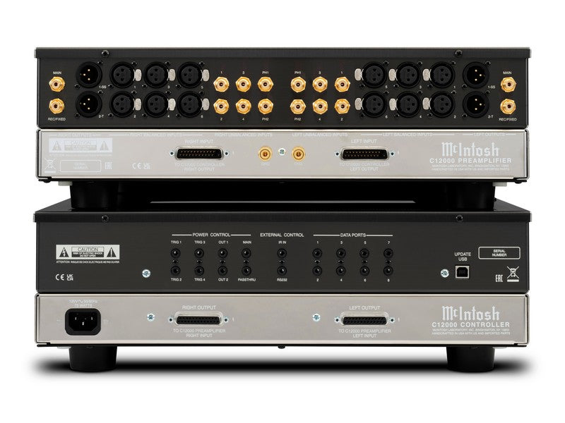 McIntosh C12000 2-Channel Solid State and Vacuum Tube Preamplifier - Image 6
