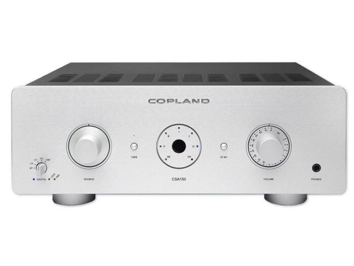 Copland CSA150 Integrated Amplifier 2x150W DAC Phono MM Silver