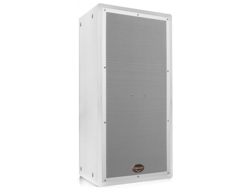 Klipsch KI-215-SMA-II Trapezoidal Dual 15" Subwoofer White Speaker Each
