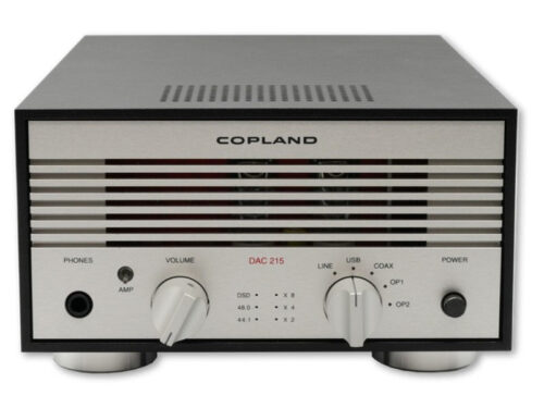 Copland DAC215 Universal High-resolution DAC Pre-amp Headphone Amplifier Silver
