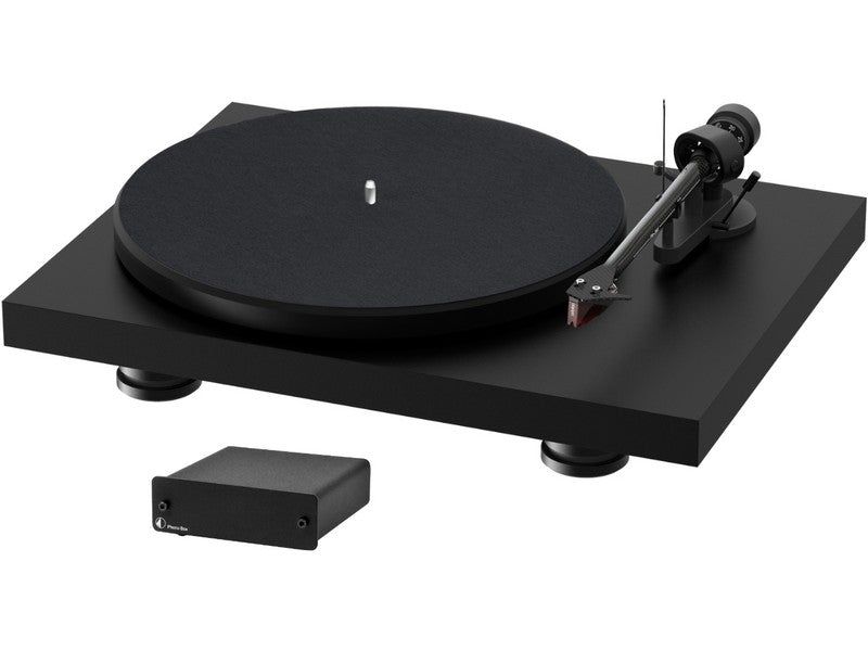 Pro-Ject Debut Carbon Evo Turntable Satin Black with Phono Box