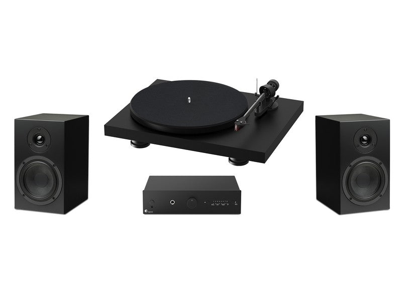 Pro-Ject Colourful Turntable Integrated Amplifier Audio System with Speaker Pair - Image 3