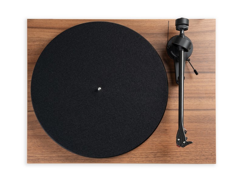 Pro-Ject Debut Carbon Classic Turntable with Ortofon 2M Red Cartridge - Walnut - Image 3