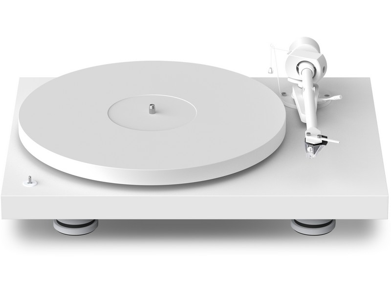 Pro-Ject Debut PRO B Turntable (White) with Pick It PRO Balanced Cartridge
