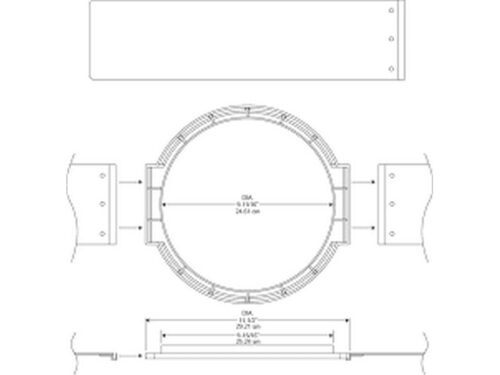 McIntosh RK200 Rough-in Kit for CS200 Each