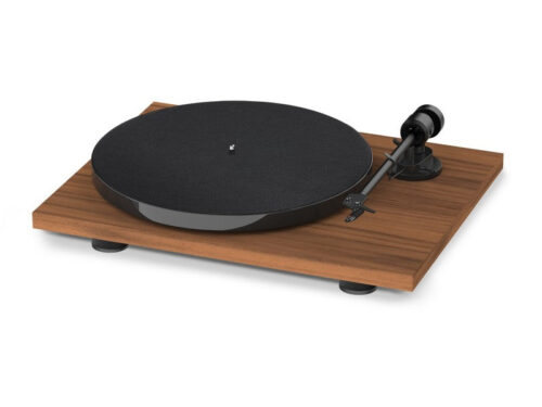 Pro-Ject E1 BT Turntable Pre-fitted with Ortofon OM Cartridge Walnut