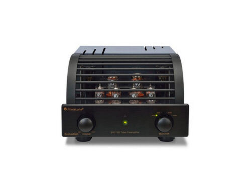 PrimaLuna EVO 100 Tube Preamplifier (EL34) Black with MM Phono Stage
