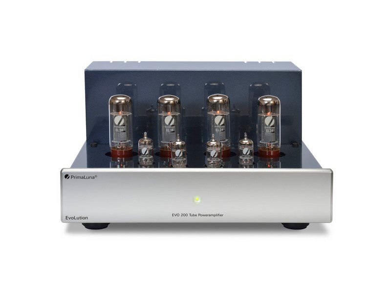 PrimaLuna EVO 200 Tube Power Amplifier (EL34) Silver - Image 3