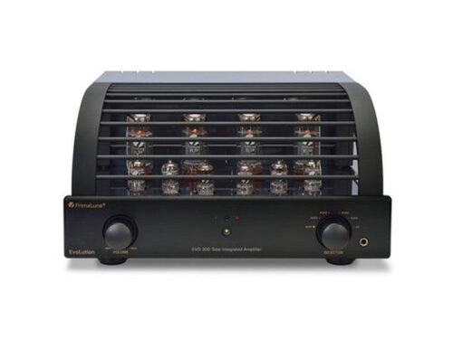 PrimaLuna EVO 300 Tube Integrated Amplifier (EL34) Black with MM Phono Stage