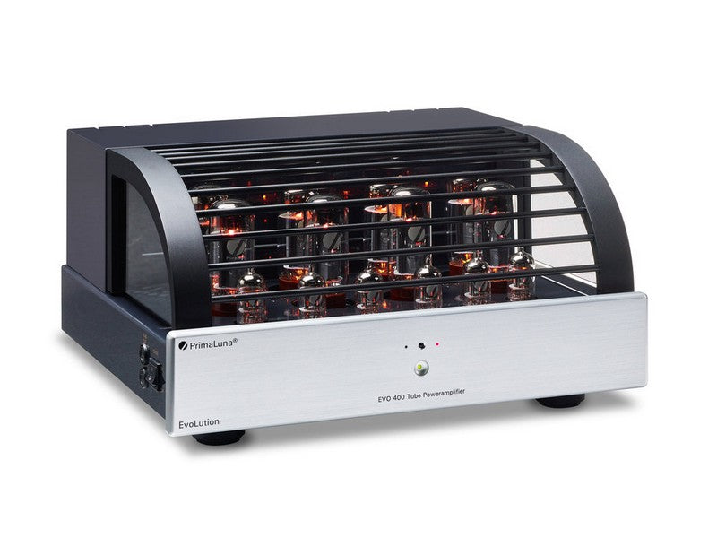 PrimaLuna EVO 400 Tube Power Amplifier (EL34) Silver