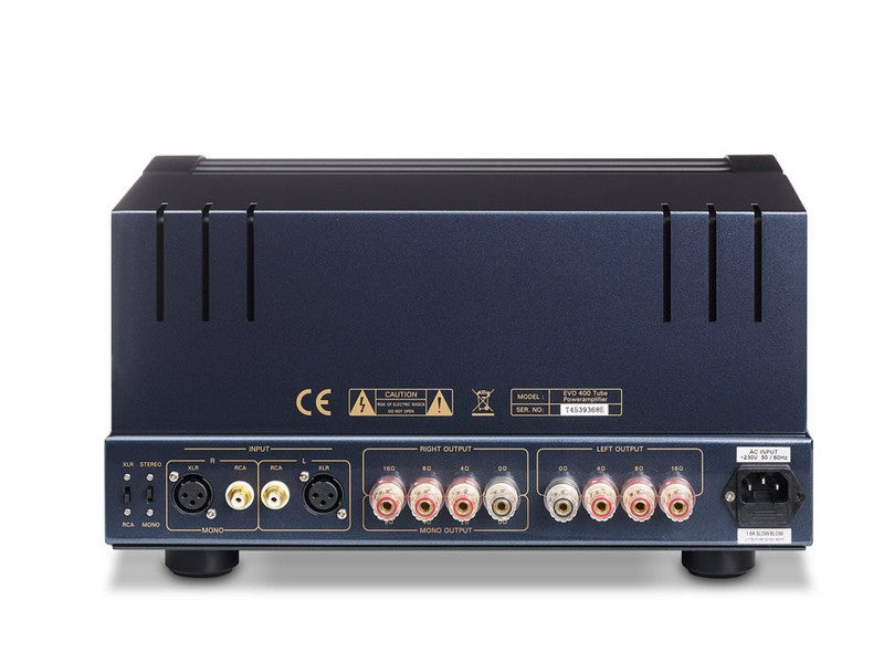 PrimaLuna EVO 400 Tube Power Amplifier (EL34) Silver - Image 4
