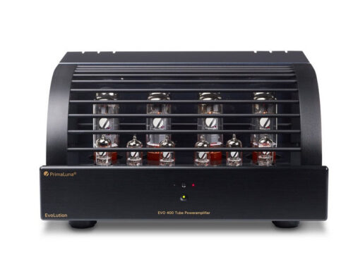 PrimaLuna EVO 400 Tube Power Amplifier (EL34) Black