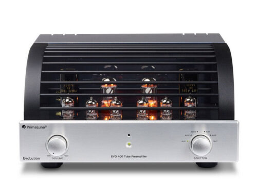 PrimaLuna EVO 400 Tube Preamplifier Silver with MM Phono Stage