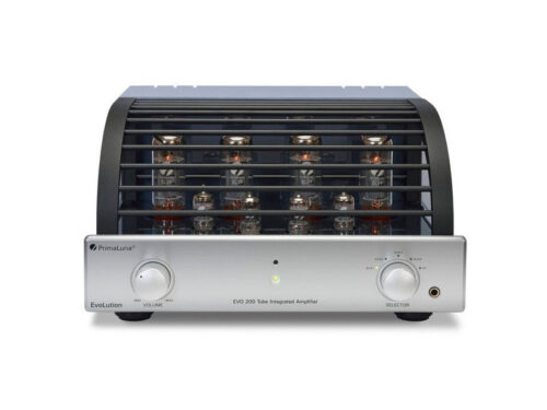 PrimaLuna EVO 200 Tube Integrated Amplifier (EL34) Silver with MM Phono Stage