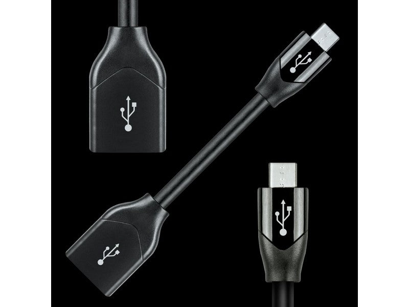 AudioQuest DragonTail Single Micro USB to USB A - Image 2