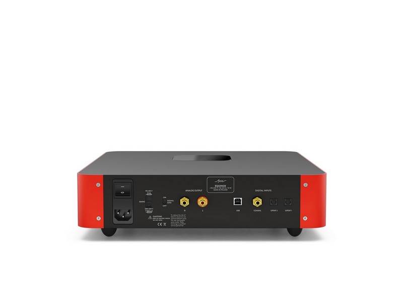 Fezz Equinox Tube DAC empowered by Lampizator - Red - Image 3