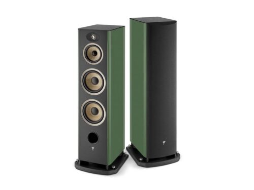 Focal Aria Evo X N4 Floorstanding Speaker Pair - High Gloss Moss Green