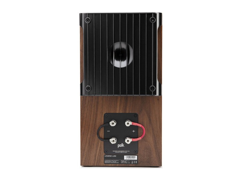 Polk Legend L200 Bookshelf Speaker Pair Walnut - Image 8