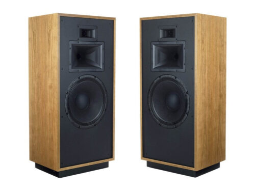 Klipsch Heritage Forte IV Floorstanding Heritage Premium Loudspeaker Pair Natural Cherry