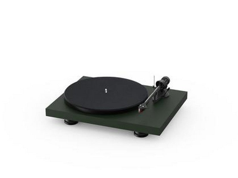 Pro-Ject Debut Carbon Evo Acryl Turntable Satin Fir Green with Ortofon 2M Red Cartridge