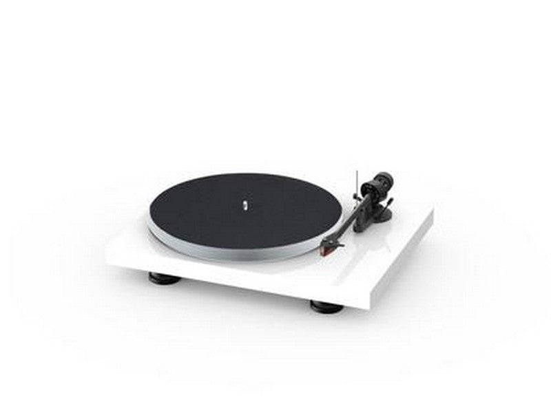 Pro-Ject Debut Carbon Evo Acryl Turntable High Gloss White with Ortofon 2M Red Cartridge
