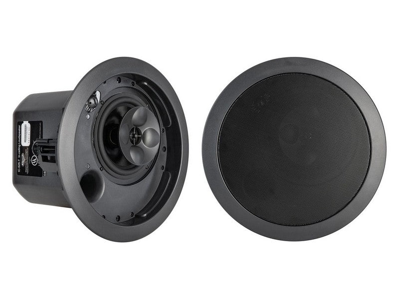 Klipsch IC-525-T 5.25" In-ceiling Speaker Pair Black
