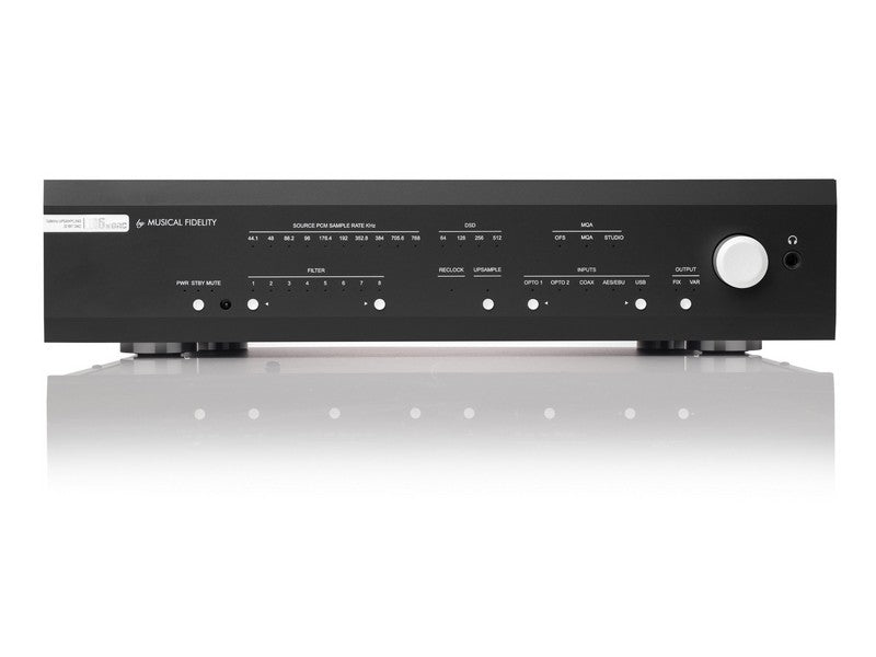 Musical Fidelity M6x DAC Digital to Analog Converter Headphone Amplifier Black