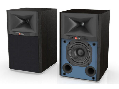 JBL 4305P Powered 2-way Bookshelf Studio Monitor Pair Black