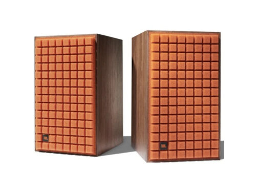 JBL L82 Classic Mk II 8" 2 way Bookshelf Loudspeaker Pair Orange