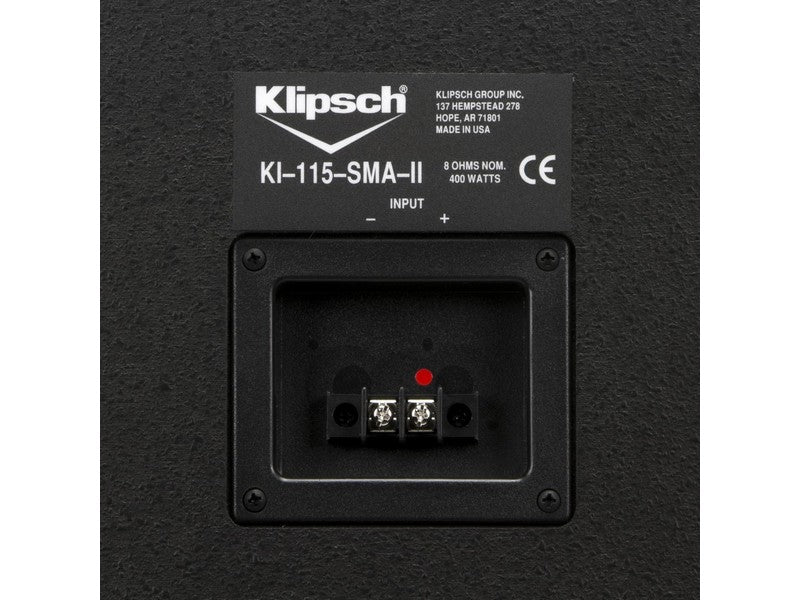 Klipsch KI-115-SMA-II 15" Subwoofer Black Each - Image 5