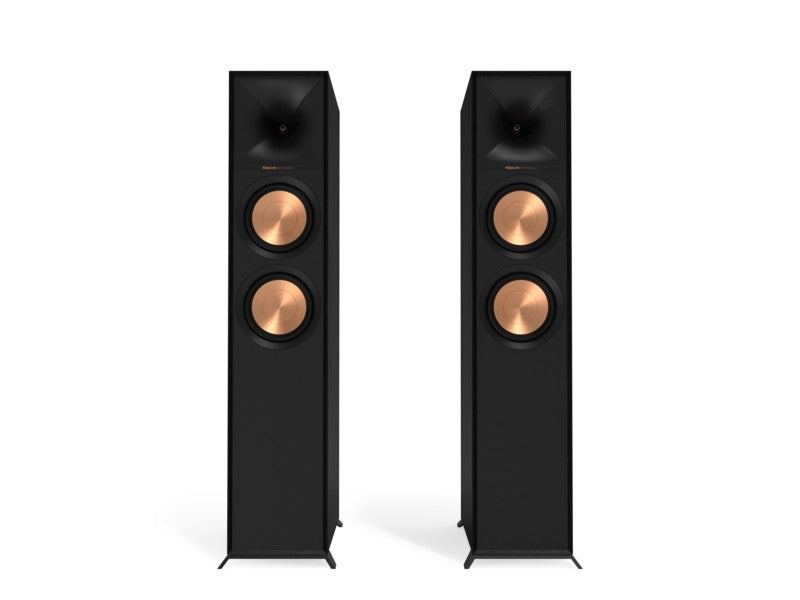 Klipsch R-605FA Floorstanding Speaker Pair Ebony