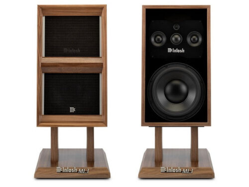 McIntosh ML1 Loudspeaker Pair Mk II Vintage Style Walnut
