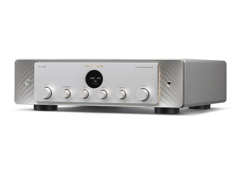 Marantz MODEL 40n Integrated Stereo Amplifier with Streaming Built-in Silver. Made In Japan. - Image 4