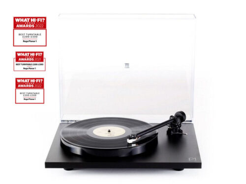 Rega Planar 1 Turntable Matt BLACK